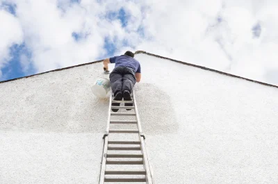 Peinture extérieure à Guécélard — façades et ravalement